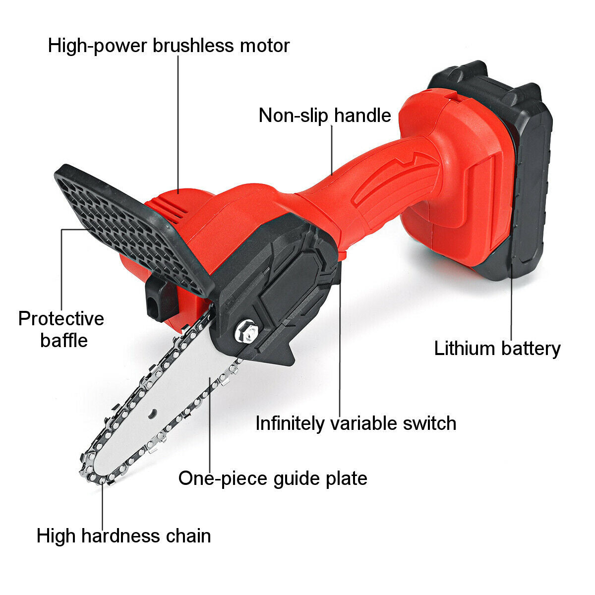 Wireless Mini electric Chainsaw