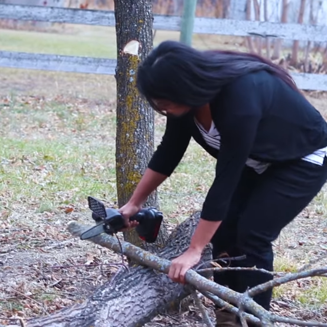 Wireless Mini electric Chainsaw